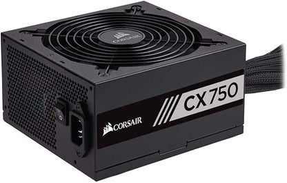 Fonte Corsair CX750, 750W, 80 Plus Bronze, Preto, CP-9020279-BR