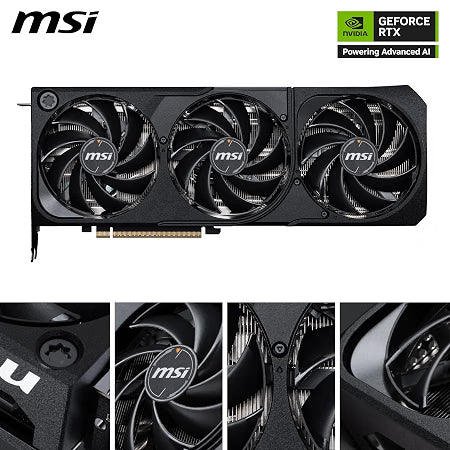 Placa De Vídeo Msi Geforce Rtx 5080 Shadow 3x Oc 16gb Gddr7