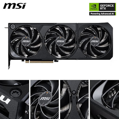 Placa De Vídeo Msi Geforce Rtx 5080 Shadow 3x Oc 16gb Gddr7
