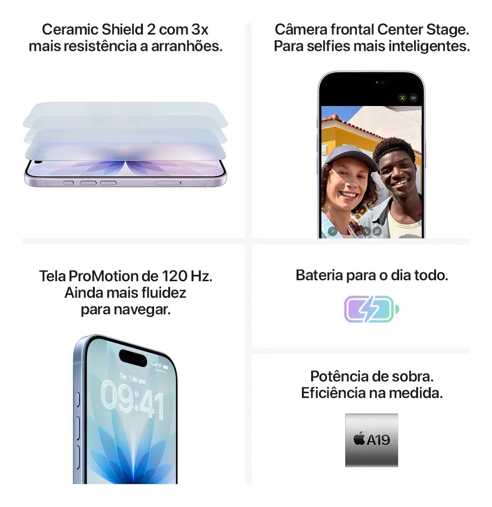 iPhone 17 de 256 GB - Lavanda