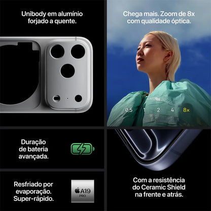 iPhone 17 Pro Max 256GB - Azul profundo