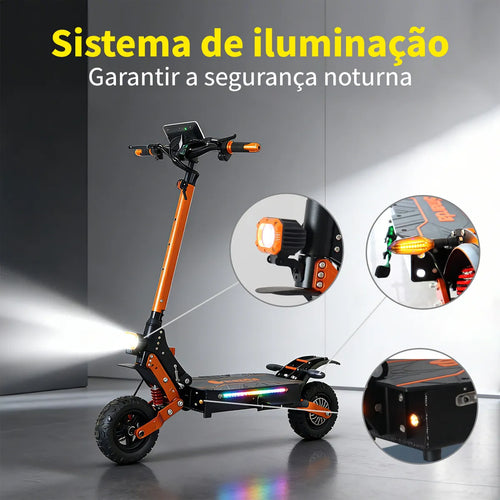 Bolin 1680w Patinete Eletrico Adulto Scooter Elétrica 55km/h