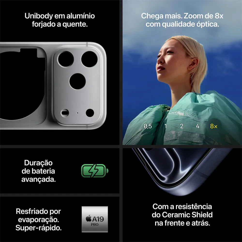 iPhone 17 Pro Max 256GB - Laranja