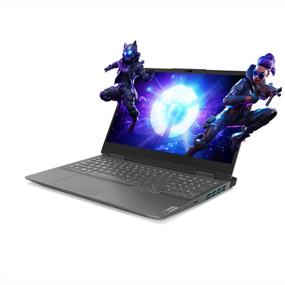 Notebook Gamer Lenovo LOQ 15irx9 Intel Core i5-13450HX 16gb 512gb SSD RTX 3050 Windows 11 - 83kh0006br Luna Grey