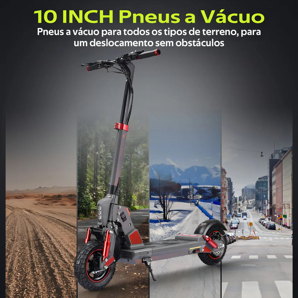 Honeywhale C1 Patinete Elétrico Adulto, 980w Scooter Eletrica, Autonomia 40km (max), Velocidade 45km/h (max), 150 Kg Capacidade Máxima De Carga, Honey Whale Patinete Elétrico Com Modo De Cruzeiro