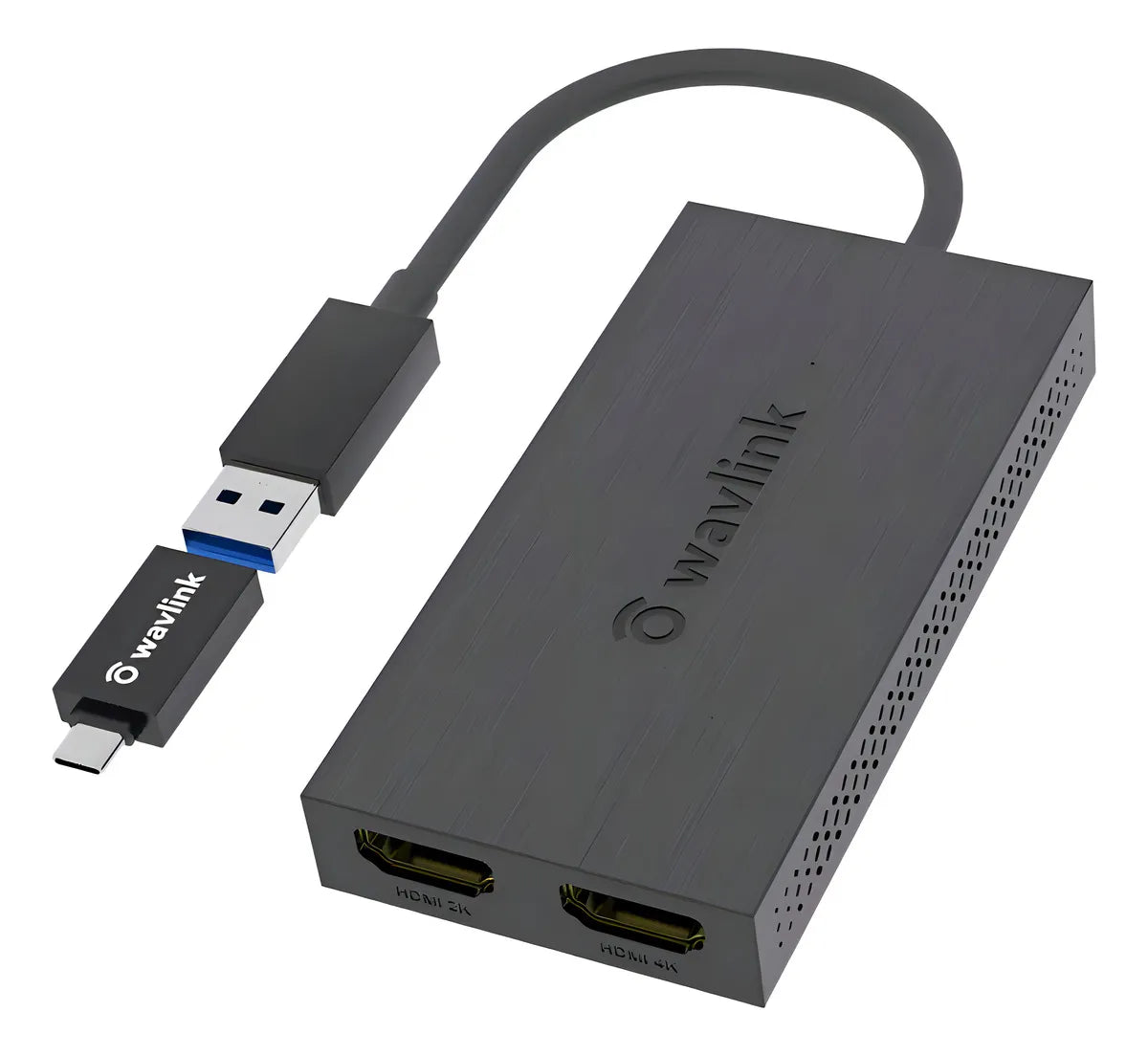 Wavlink Adaptador Displaylink Hdmi 1x2 4k 2k Para Macbook M1