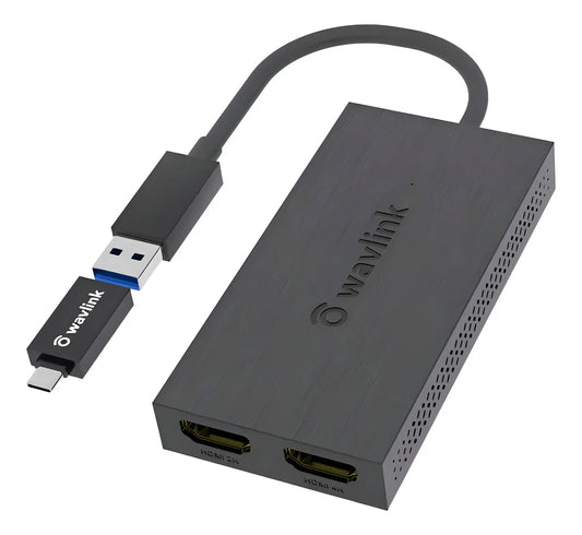 Wavlink Adaptador Displaylink Hdmi 1x2 4k 2k Para Macbook M1