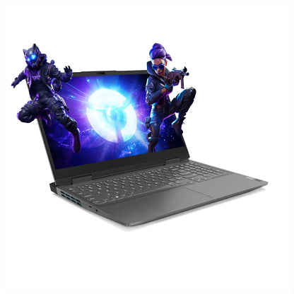 Notebook Gamer Lenovo LOQ 15irx9 Intel Core i5-13450HX 16gb 512gb SSD RTX 3050 Windows 11 - 83kh0006br Luna Grey