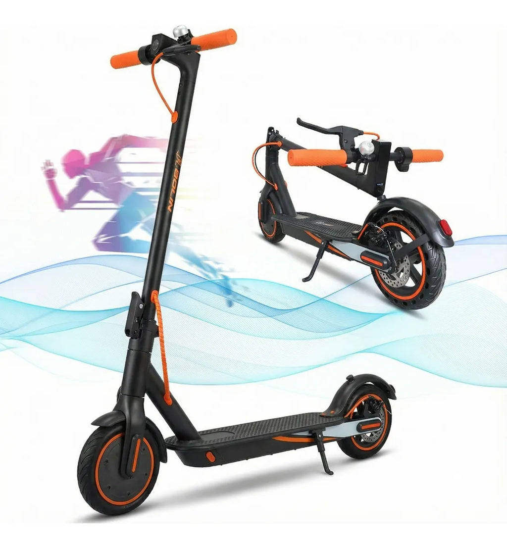 Bolin 500w Patinete Eletrico Adulto Scooter Elétrica 32km/h Preto