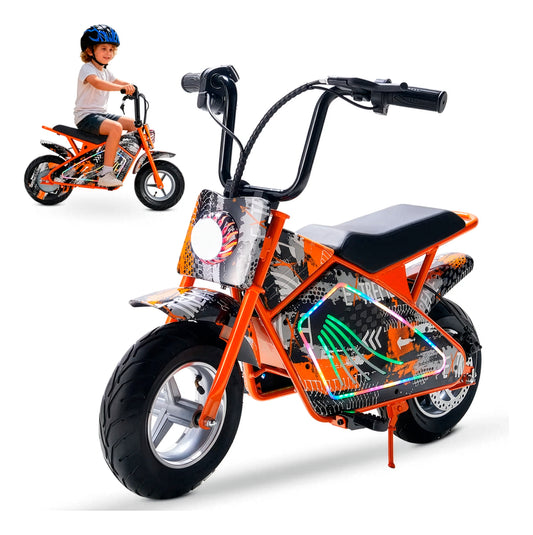 Honeywhale J2 Motinho Elétrica Infantil Mini 350w 36v 12km Laranja