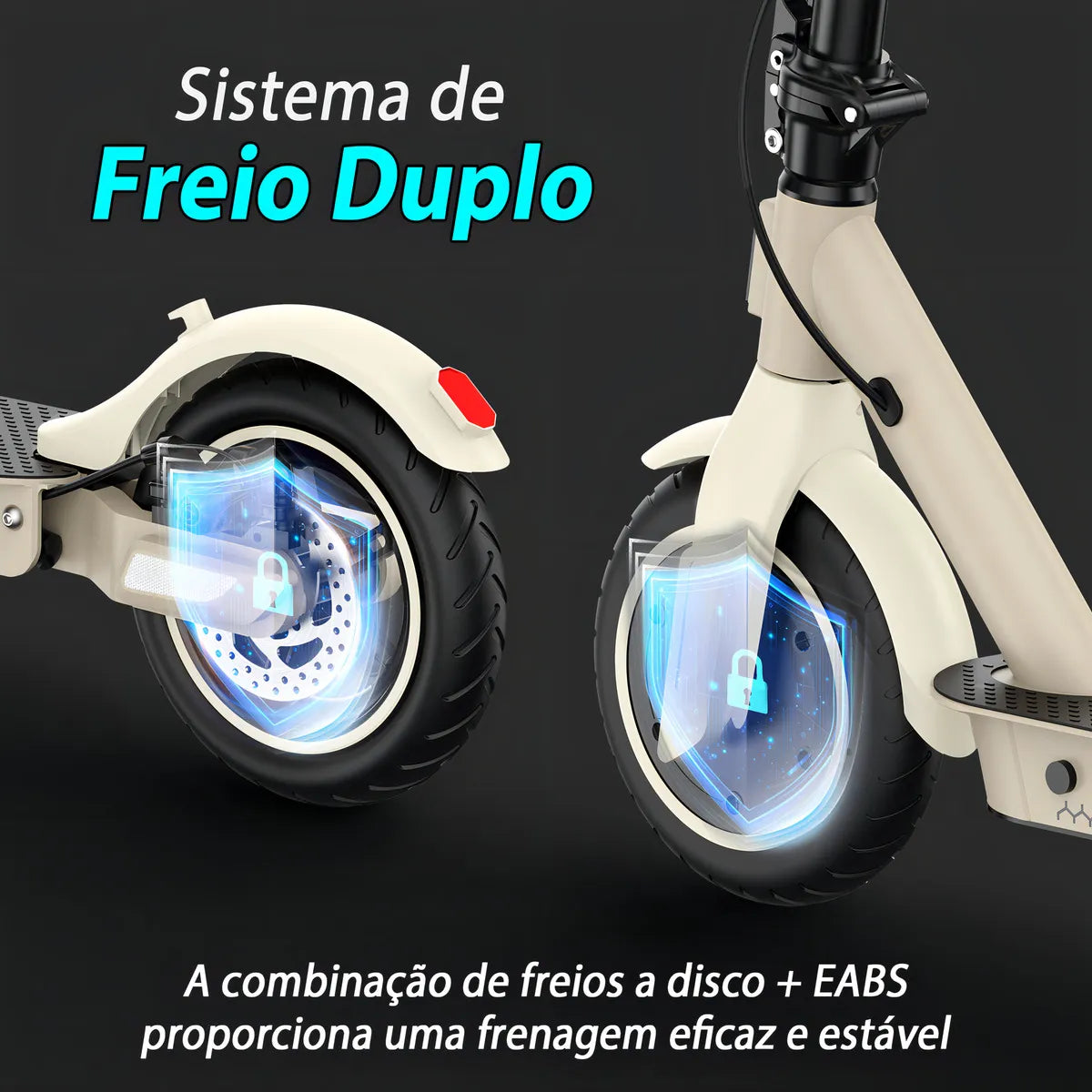 HONEYWHALE E9T Patinete Eletrico Adulto, 500W Scooter Eletrica, 32KM/H Velocidade Máxima, 22KM Autonomia, Patinete Juvenil Dobrável com Aplicativo Bluetooth, Suspensão traseira com molas Amarelo