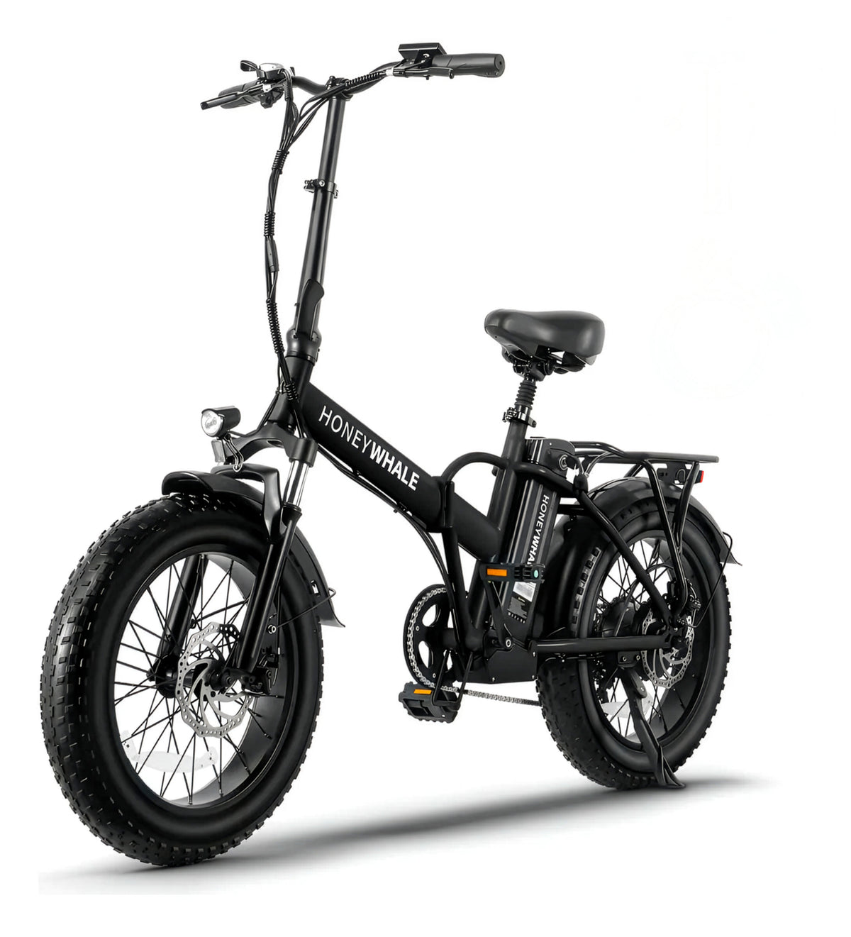 Honey Whale F6 - Bicicleta Elétrica Adulto 790w 45km 40km/h Preto
