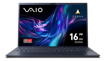 Notebook Vaio Fe16 Amd Ryzen 7-5825u Linux 16gb RAM 512gb Ssd Wi-Fi 6 Tela 16" Ips Wuxga Antirreflexo Cinza Grafite Vjfe69f11xb0121h - Permite upgrade de memória RAM e SSD