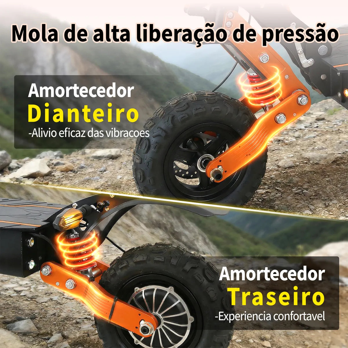 Bolin 1680w Patinete Eletrico Adulto Scooter Elétrica 55km/h