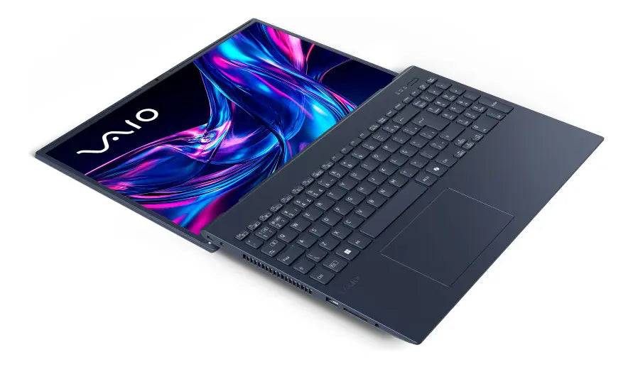Notebook Vaio Fe16 Amd Ryzen 7-5825u Linux 16gb RAM 512gb Ssd Wi-Fi 6 Tela 16" Ips Wuxga Antirreflexo Cinza Grafite Vjfe69f11xb0121h - Permite upgrade de memória RAM e SSD