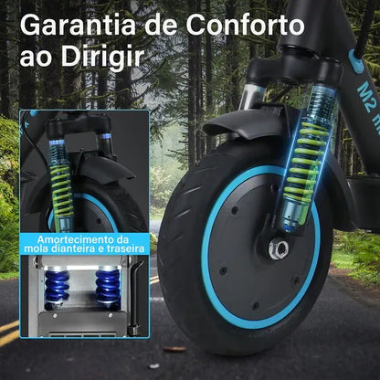 Honey Whale M2 Max - Patinete Elétrico Scooter 500w 32km/h 22km