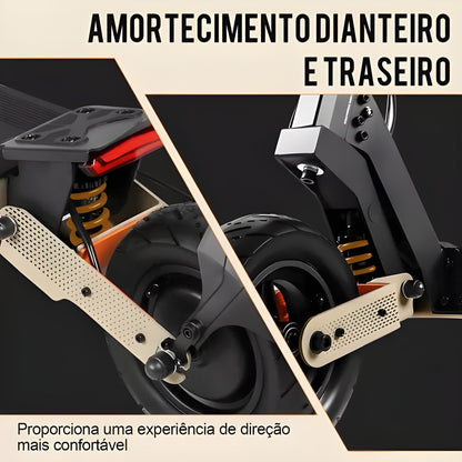 Honey Whale H4 - 2400w Patinete Elétrico Scooter 70km/h 20,8ah