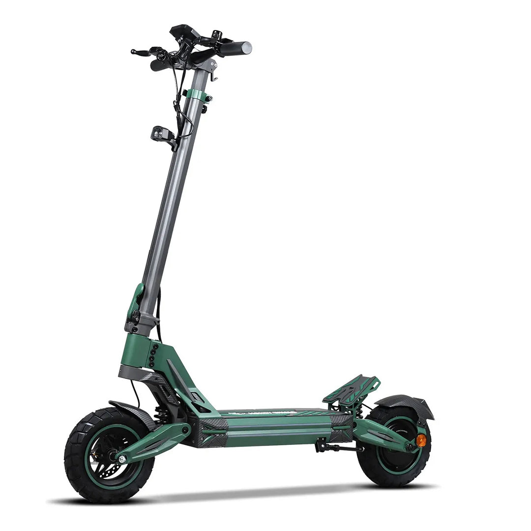 Honeywhale G2 Pro Patinete Elétrico Adulto, 1200w Scooter Eletrica, 50km De Autonomia, 50km/h Velocidade Máxima, Honey Whale Patinete Juvenil Dobrável Com 10 Inch Pneu A Vácuo, Cor Verde