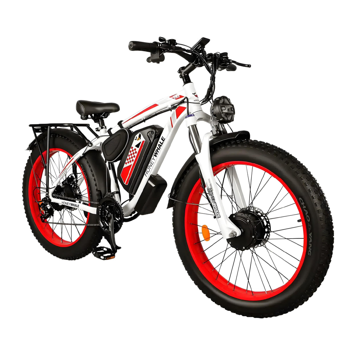 Bicicleta Elétrica de Montanha Honey Whale BK08 - azul