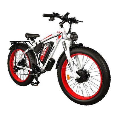 Bicicleta Elétrica de Montanha Honey Whale BK08 - azul